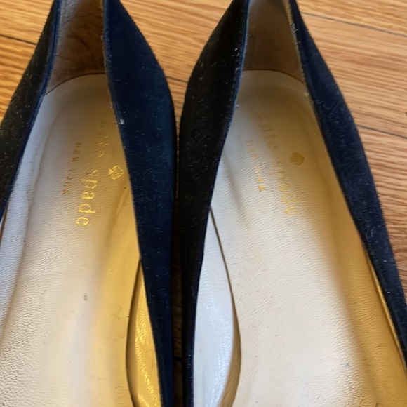 Black Kate Spade flats with rhinestone detail - size 6 - Picture 6 of 6